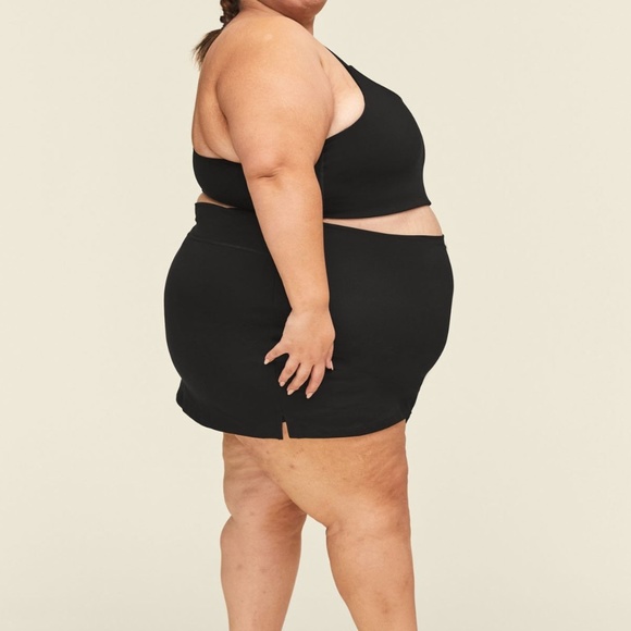 GIRLFRIEND COLLECTIVE Sport Skort in Black - Picture 5 of 8